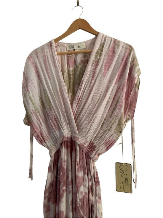 Vintage Havana Pants - Vintage Havana Pink & Olive Tie-Dye Jumpsuit, Small